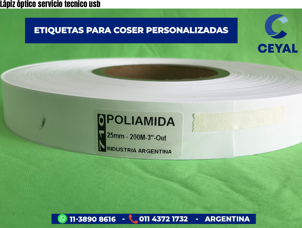 Lápiz óptico servicio tecnico usb