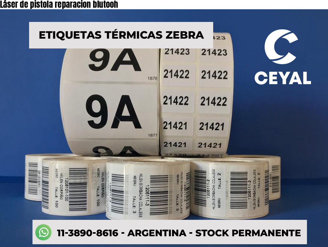 Láser de pistola reparacion blutooh