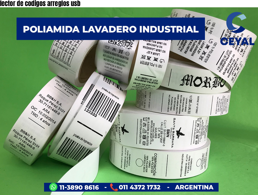 lector de codigos arreglos usb