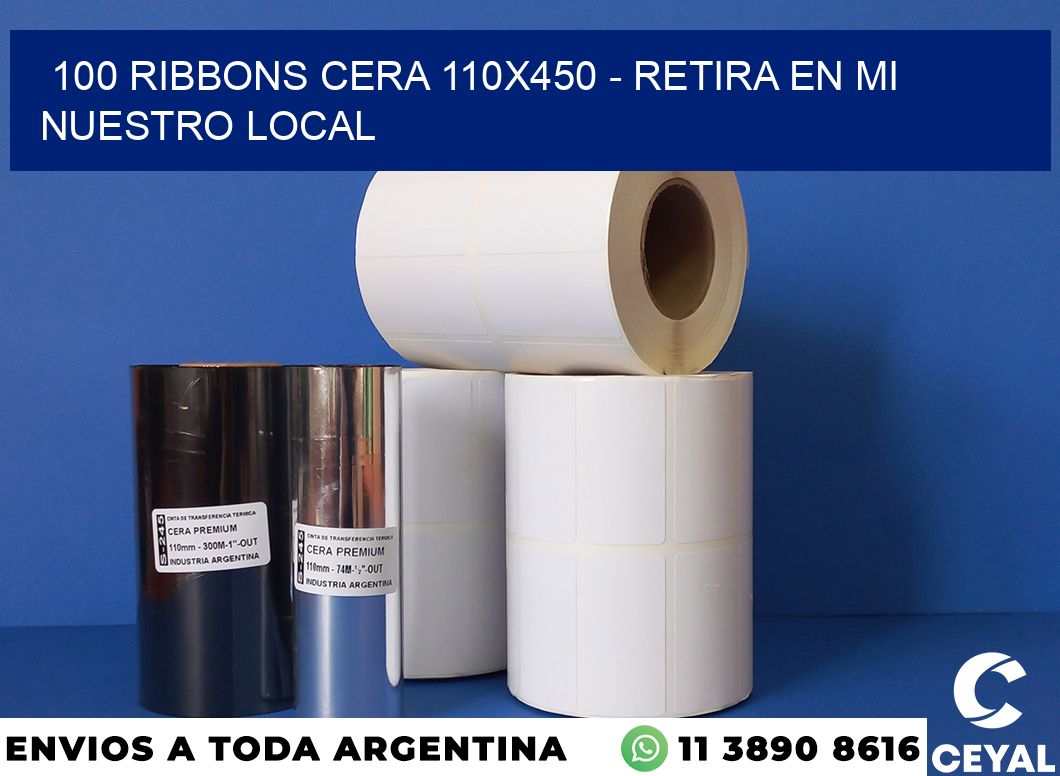 100 Ribbons cera 110×450 – retira en mi nuestro local