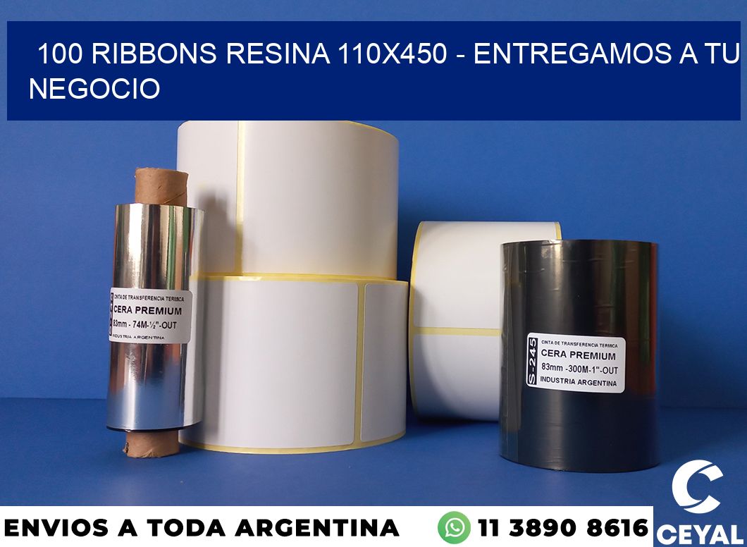 100 Ribbons resina 110×450 – entregamos a tu negocio