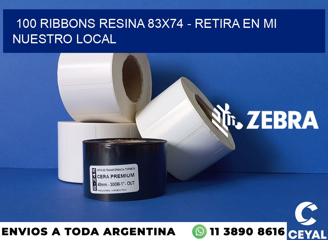 100 Ribbons resina 83x74 - retira en mi nuestro local