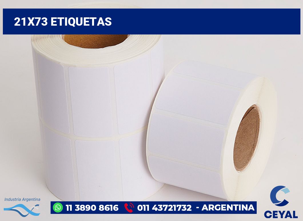 21x73 Etiquetas