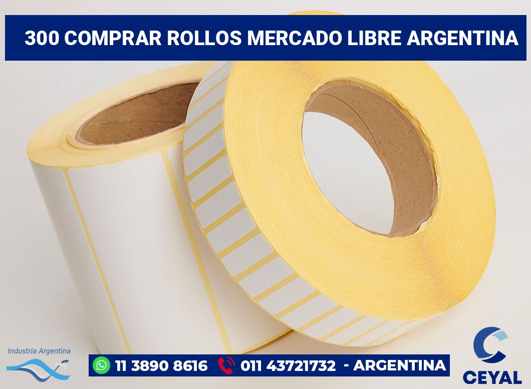 300 Comprar rollos mercado libre argentina