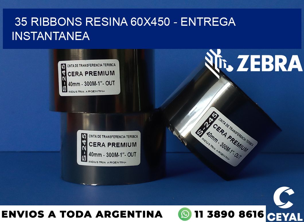 35 Ribbons resina 60x450 - entrega instantanea