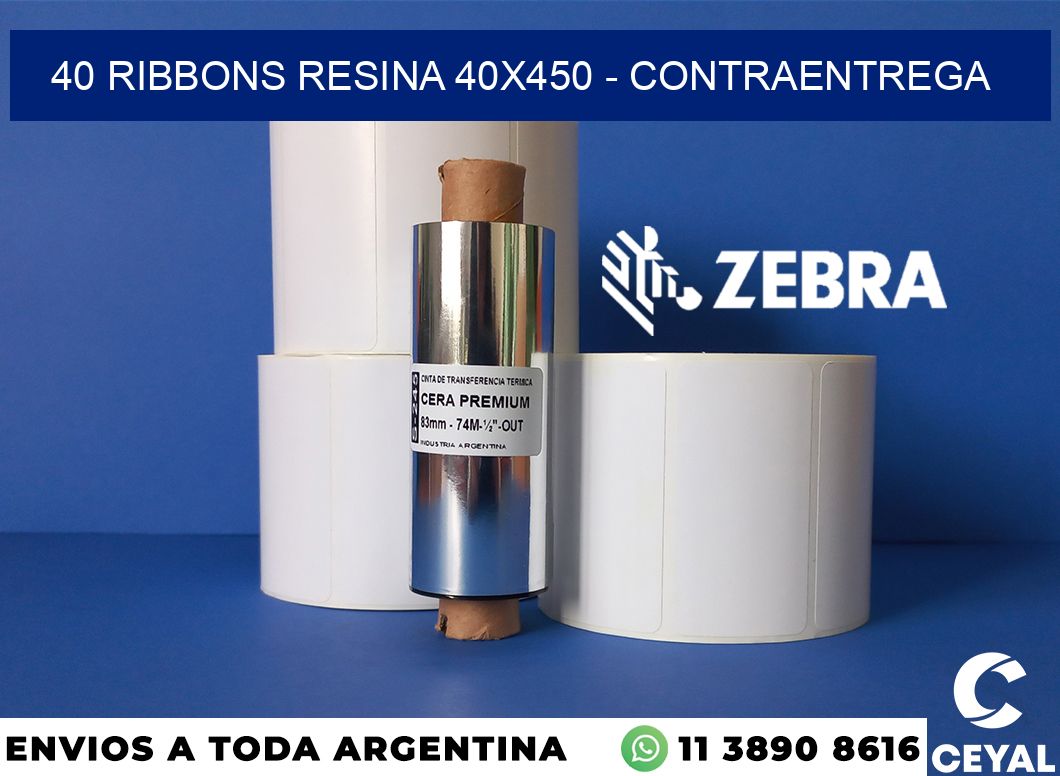 40 Ribbons resina 40x450 - contraentrega