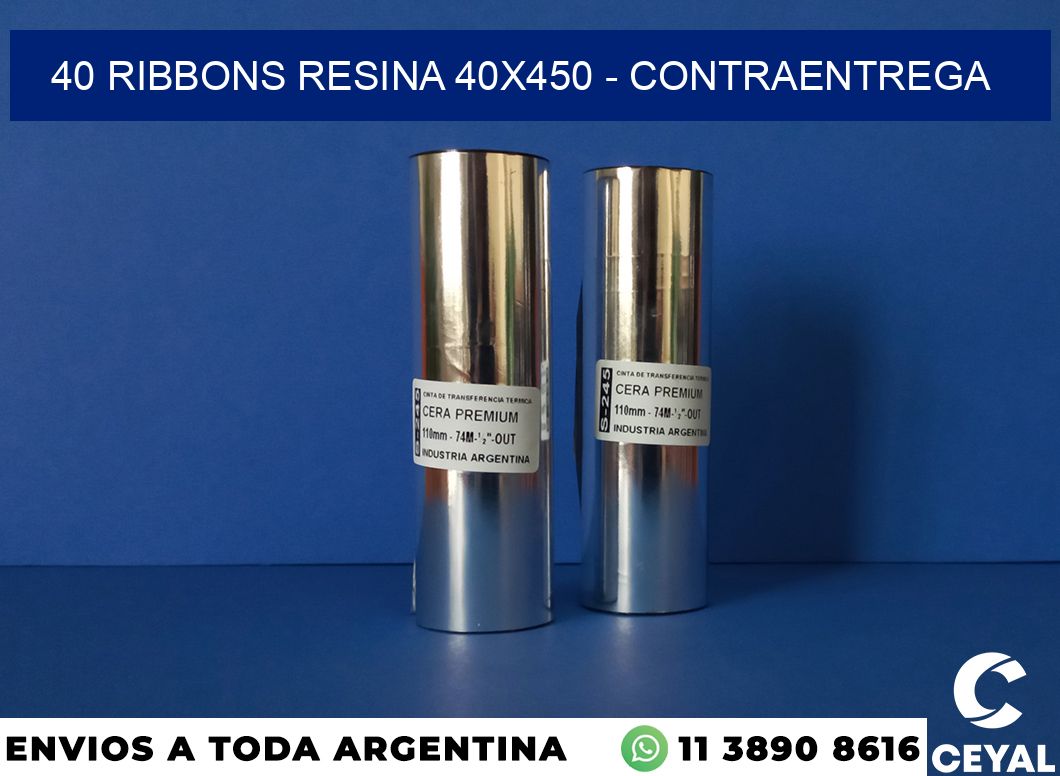 40 Ribbons resina 40×450 – contraentrega
