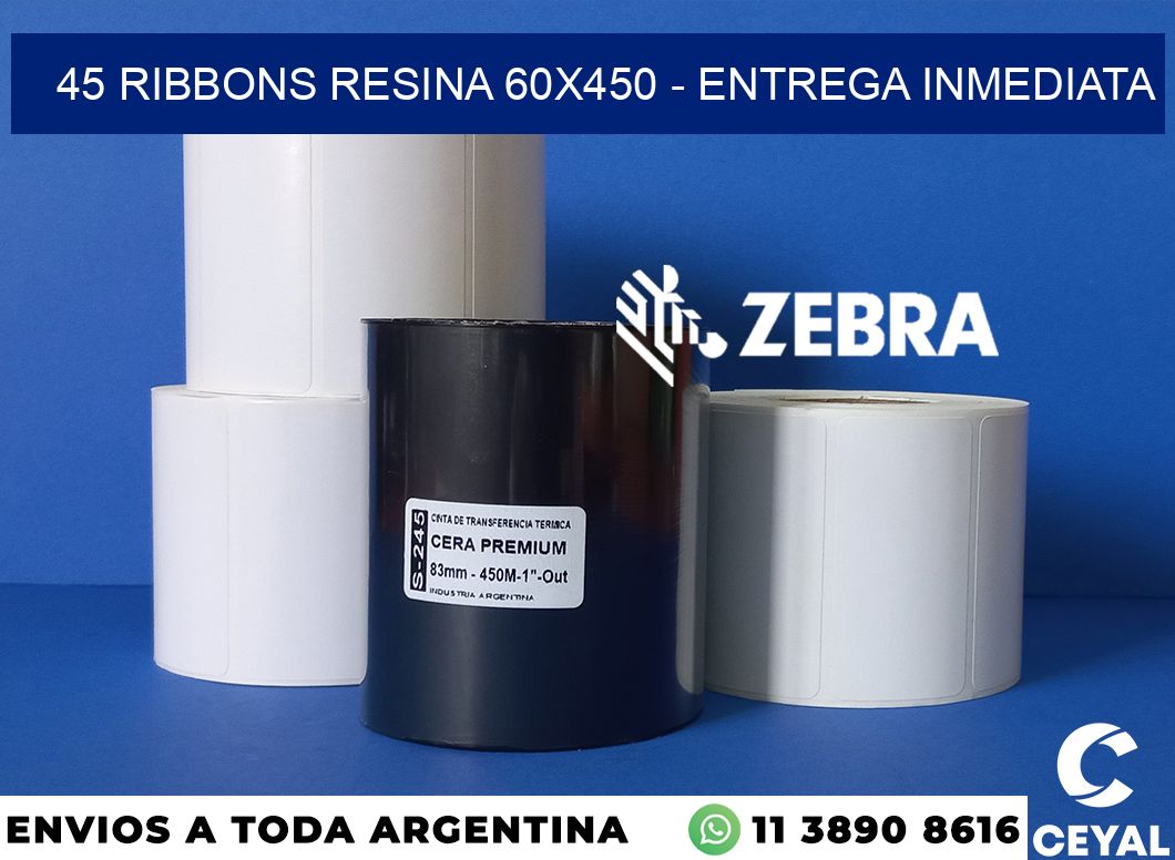 45 Ribbons resina 60x450 - Entrega inmediata