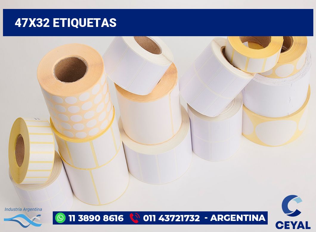47x32 Etiquetas