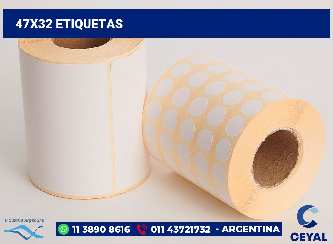 47x32 Etiquetas