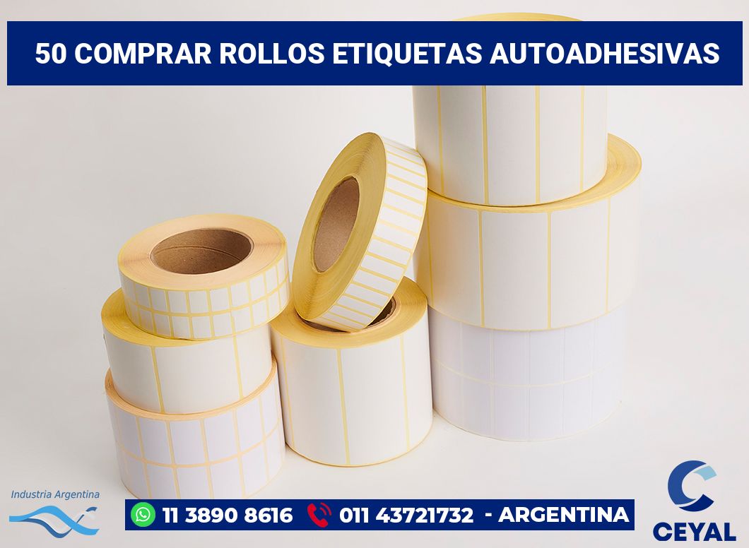 50 Comprar rollos etiquetas autoadhesivas