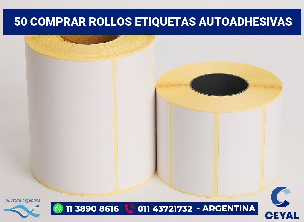 50 Comprar rollos etiquetas autoadhesivas