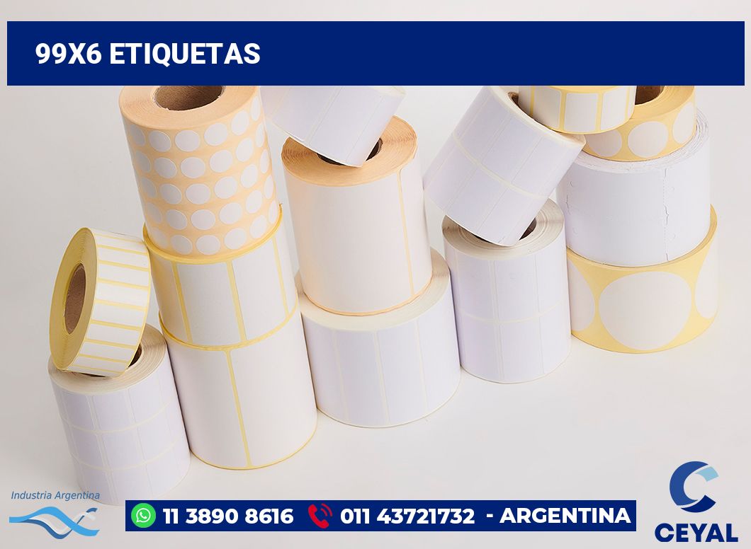 99x6 Etiquetas
