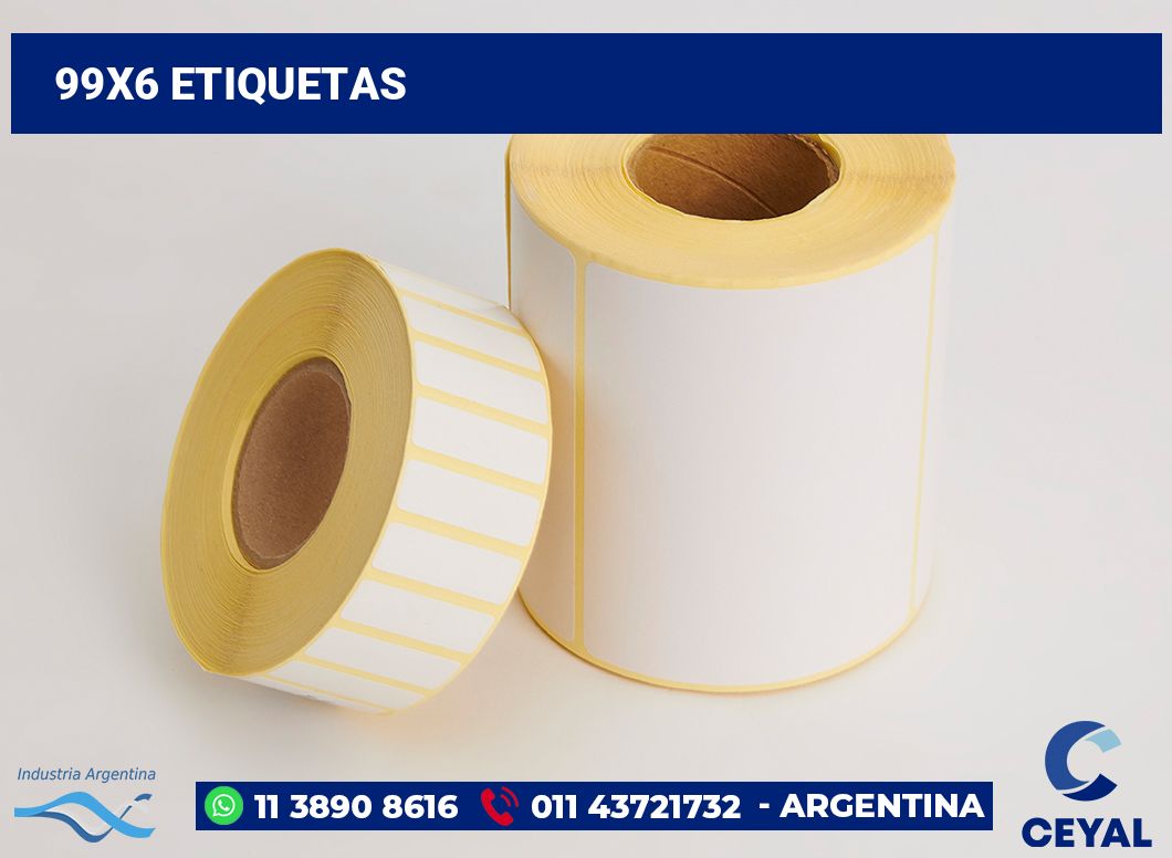 99x6 Etiquetas