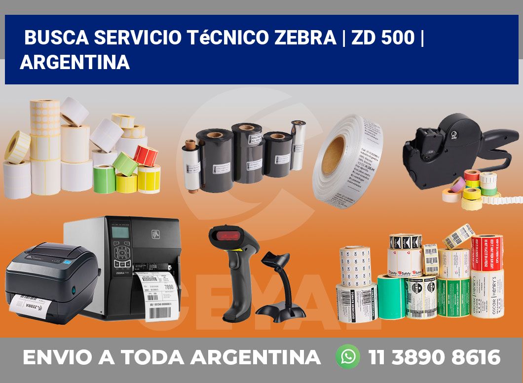 Busca servicio técnico Zebra | ZD 500 | Argentina