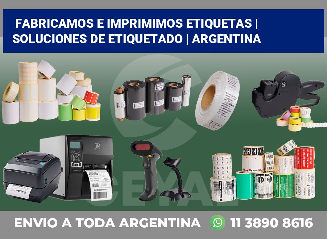 Fabricamos e imprimimos etiquetas | Soluciones de etiquetado | Argentina