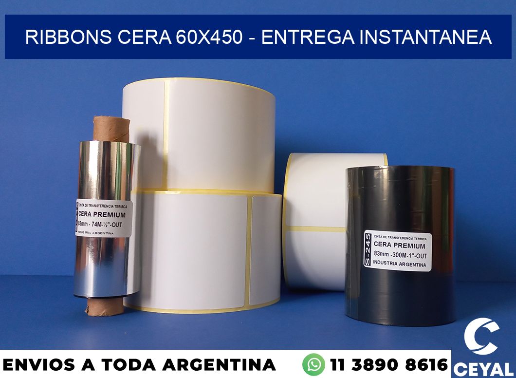 Ribbons cera 60×450 – entrega instantanea