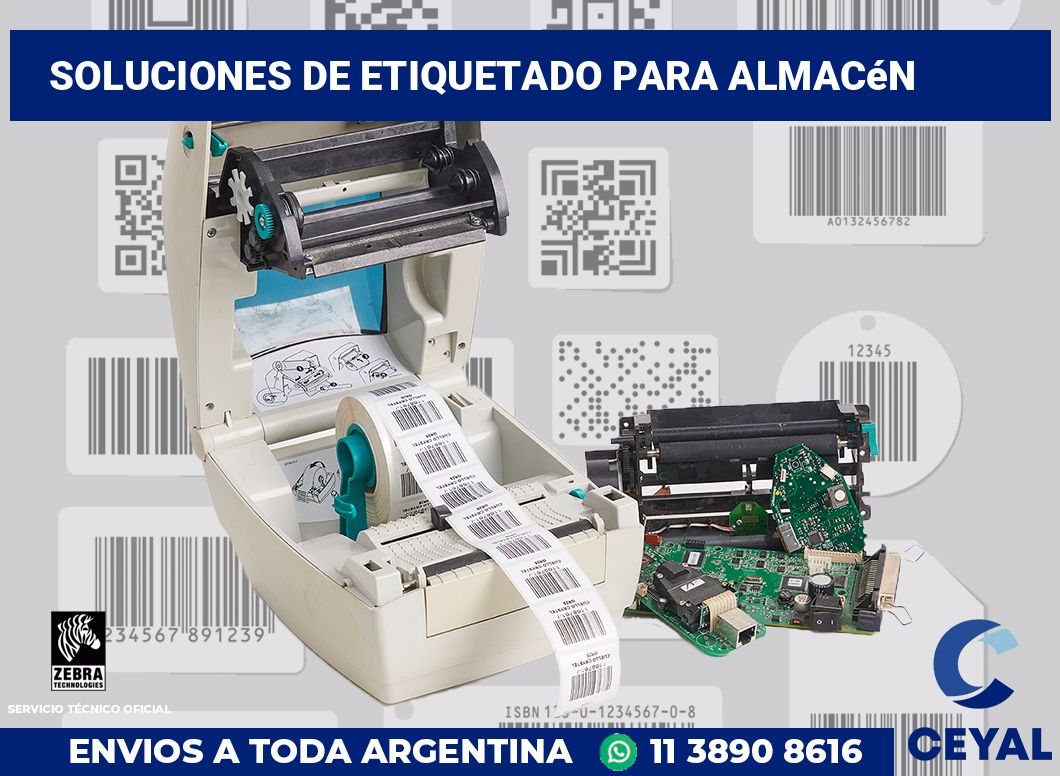 Soluciones de Etiquetado para Almacén