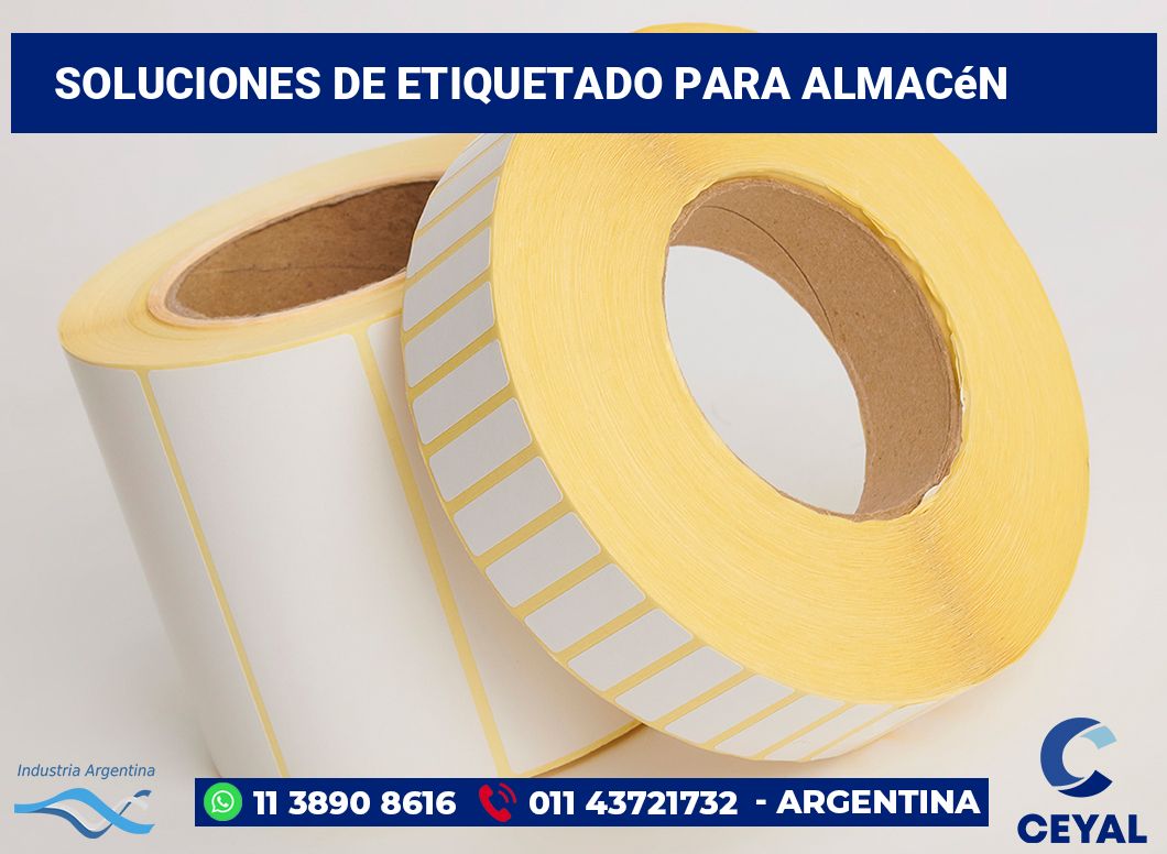 Soluciones de Etiquetado para Almacén