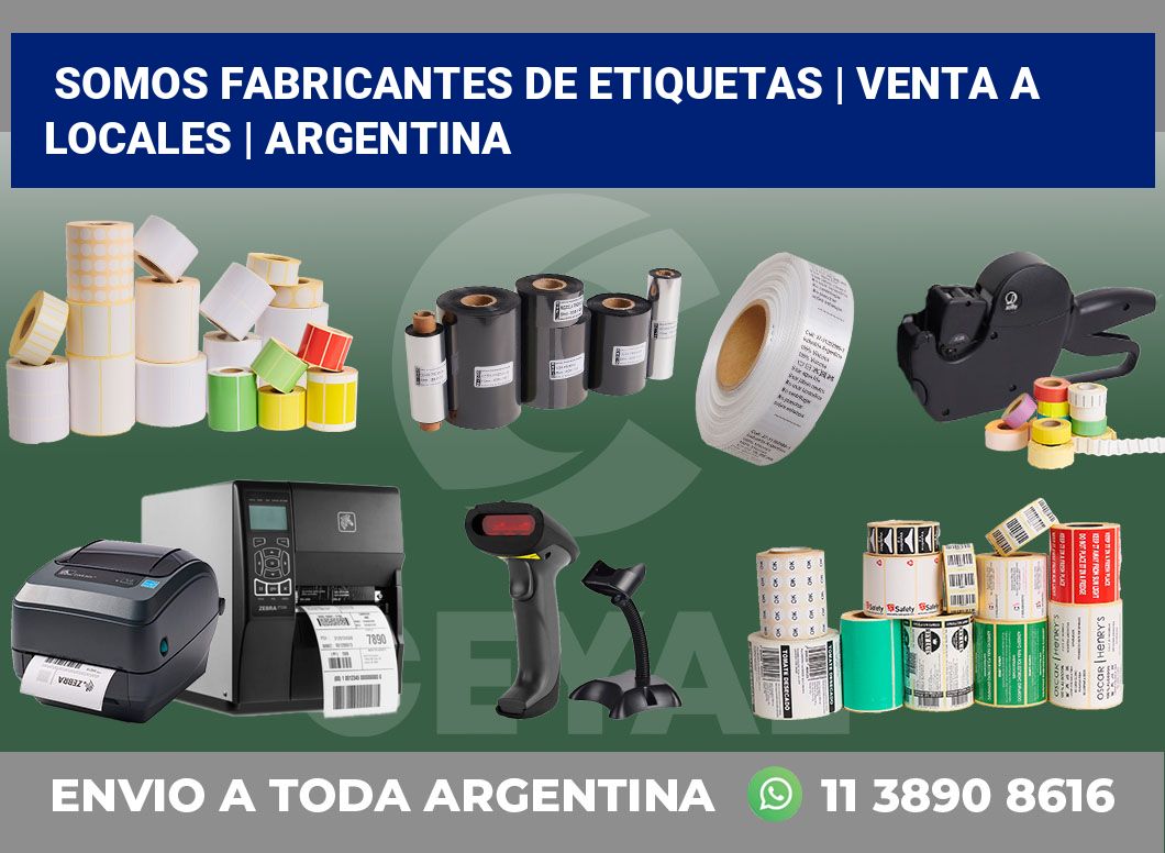 Somos fabricantes de etiquetas | Venta a locales | Argentina