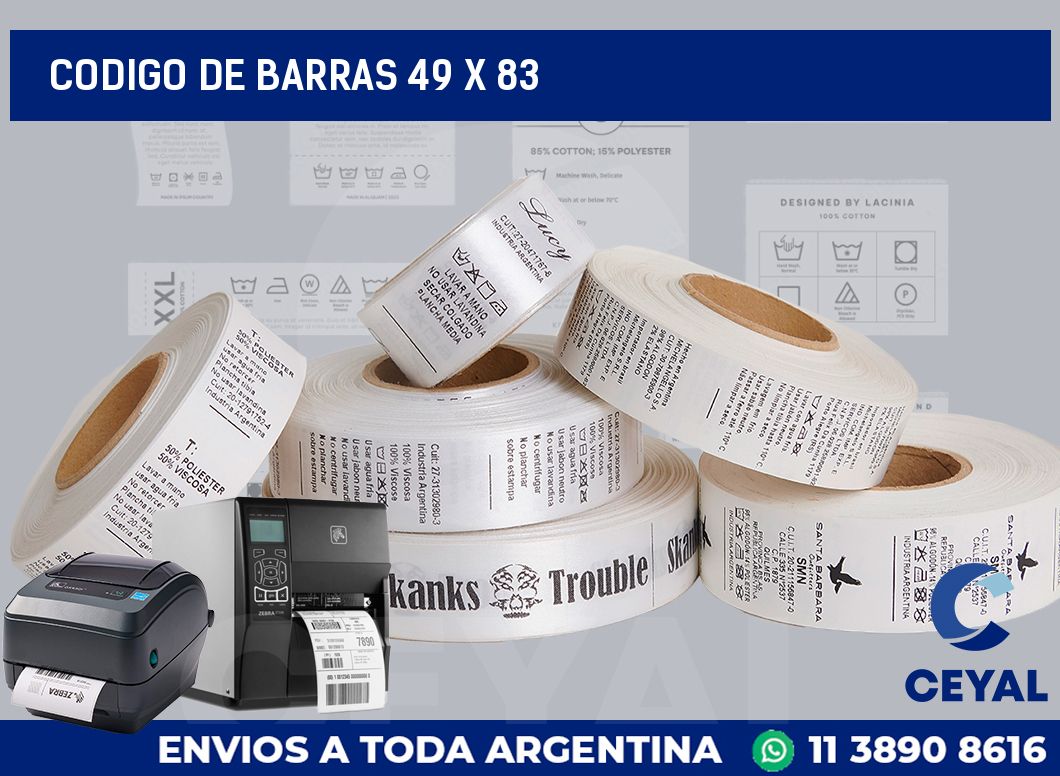 codigo de barras 49 x 83