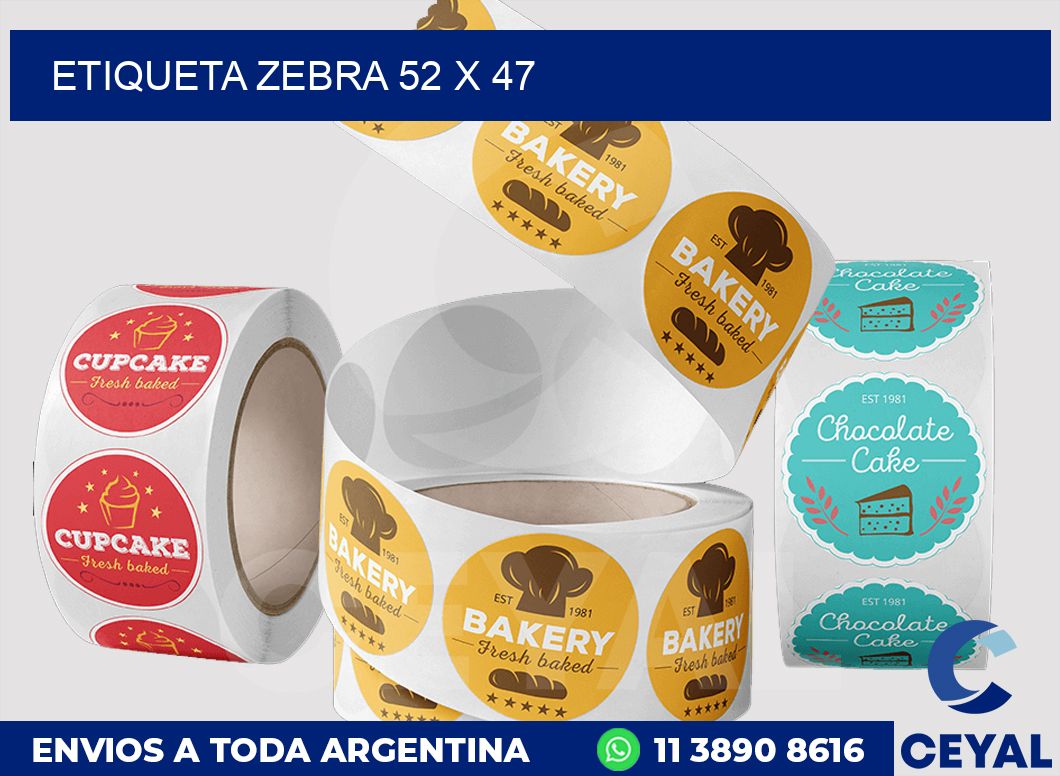 etiqueta zebra 52 x 47
