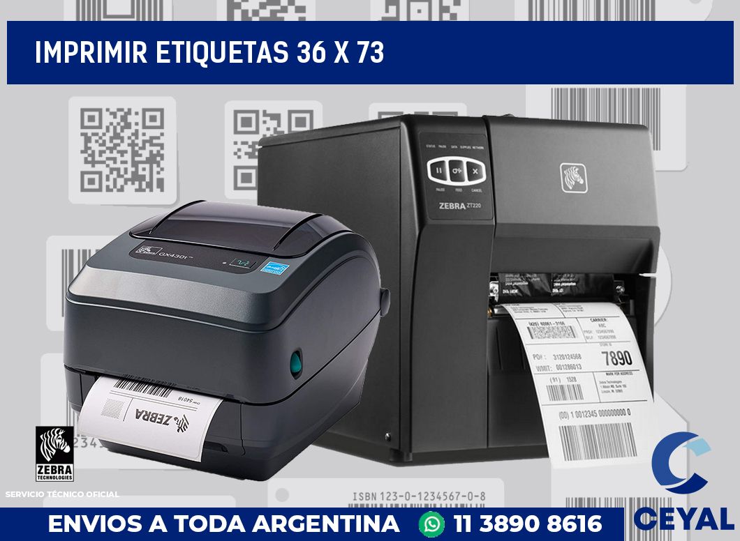 imprimir etiquetas 36 x 73