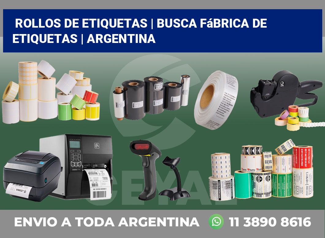 rollos de etiquetas | Busca fábrica de etiquetas | Argentina