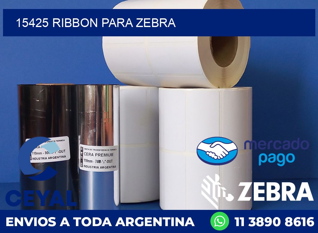 15425 ribbon para zebra