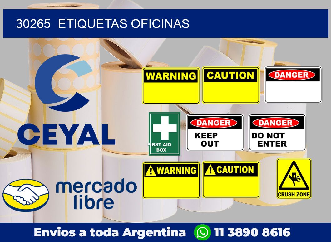 30265  Etiquetas oficinas