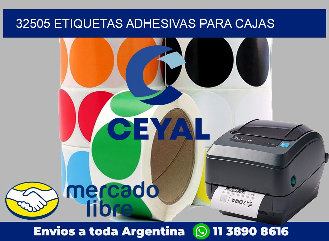 32505 Etiquetas adhesivas para cajas