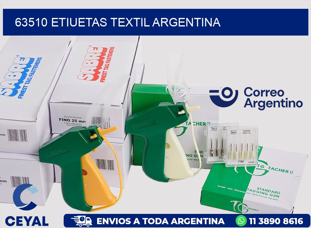 63510 etiuetas textil argentina