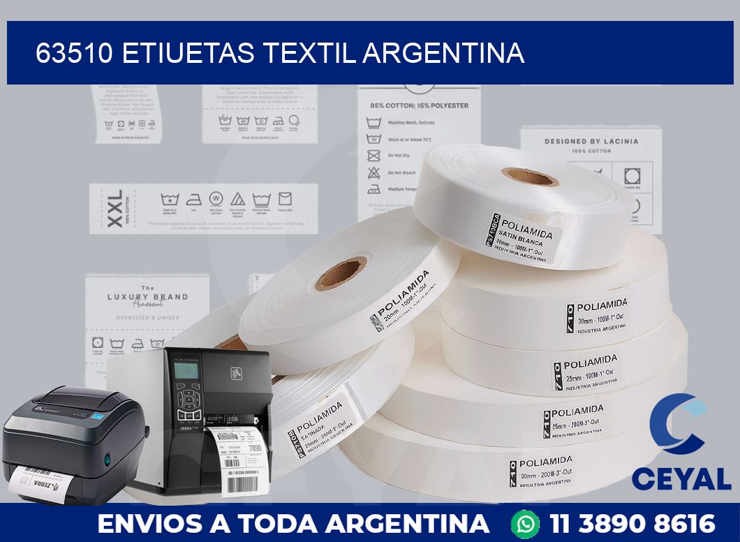 63510 etiuetas textil argentina