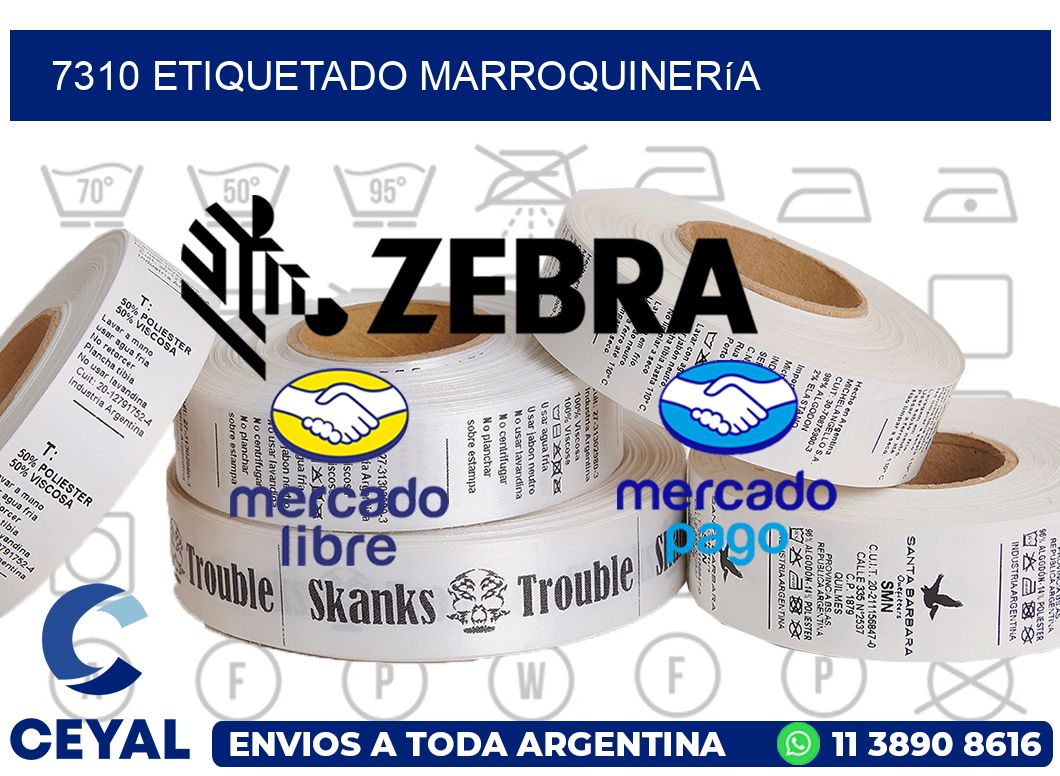 7310 Etiquetado marroquinería