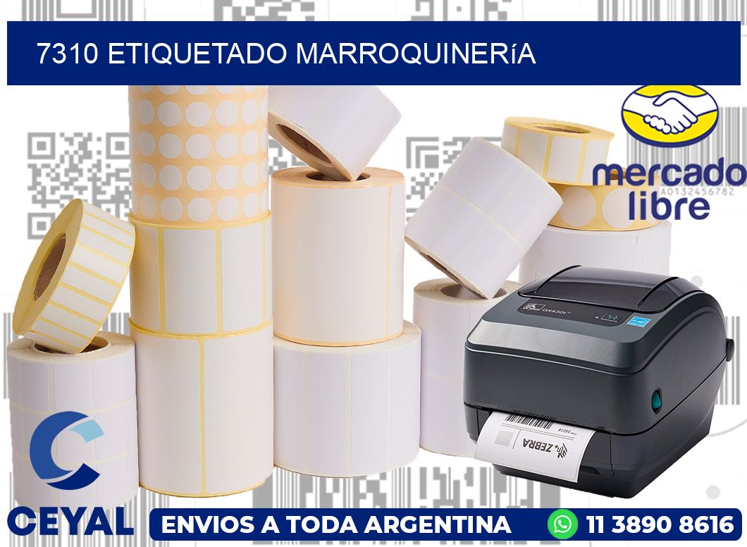 7310 Etiquetado marroquinería