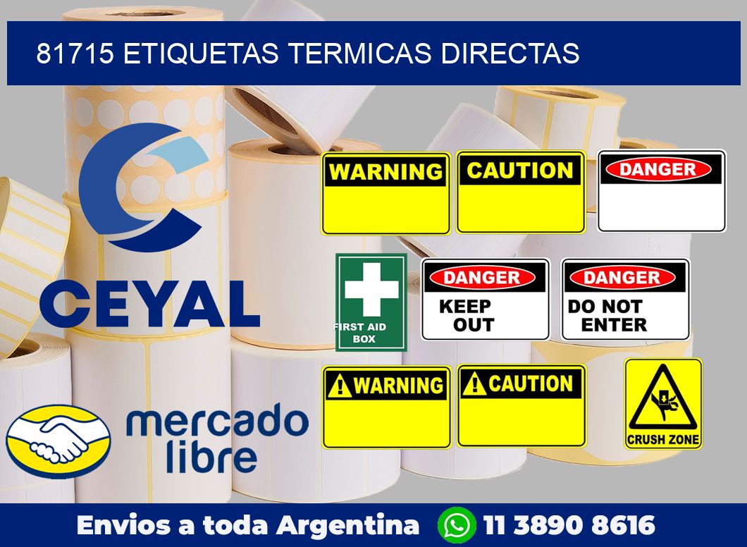 81715 Etiquetas termicas directas