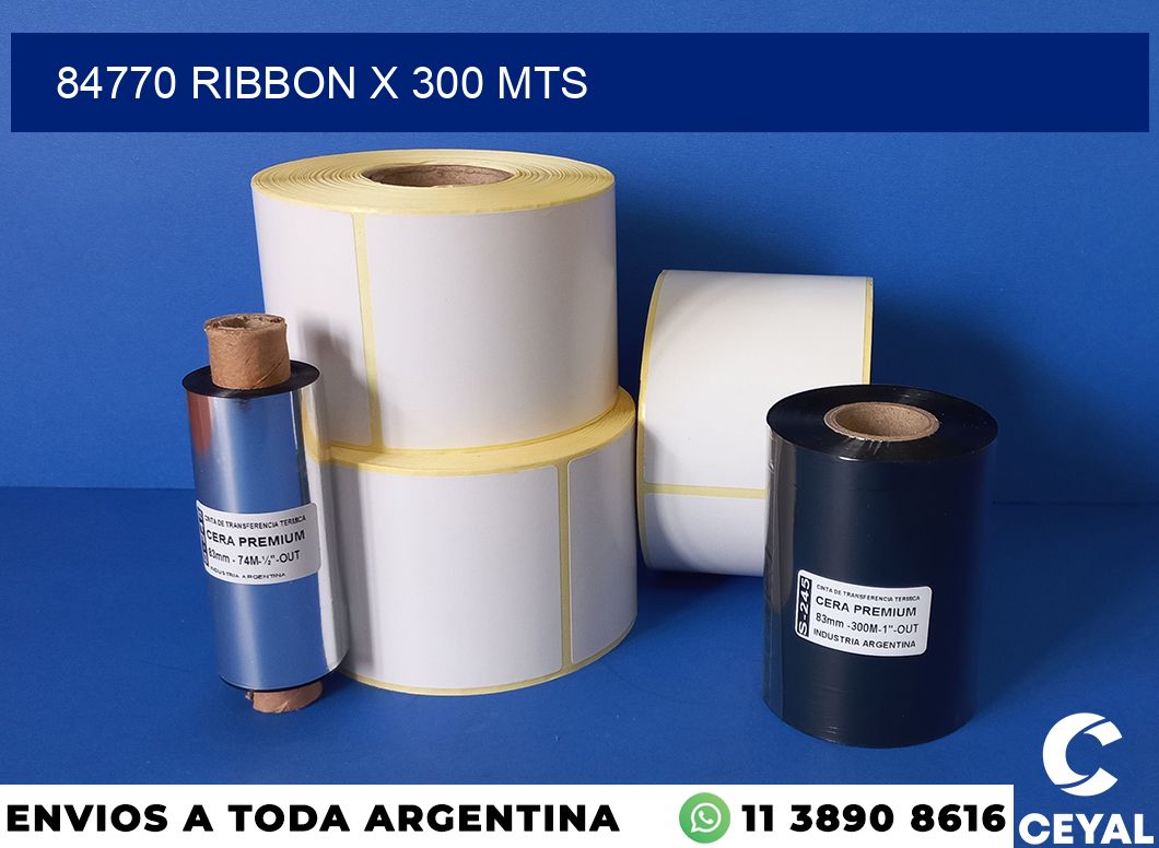 84770 ribbon x 300 mts