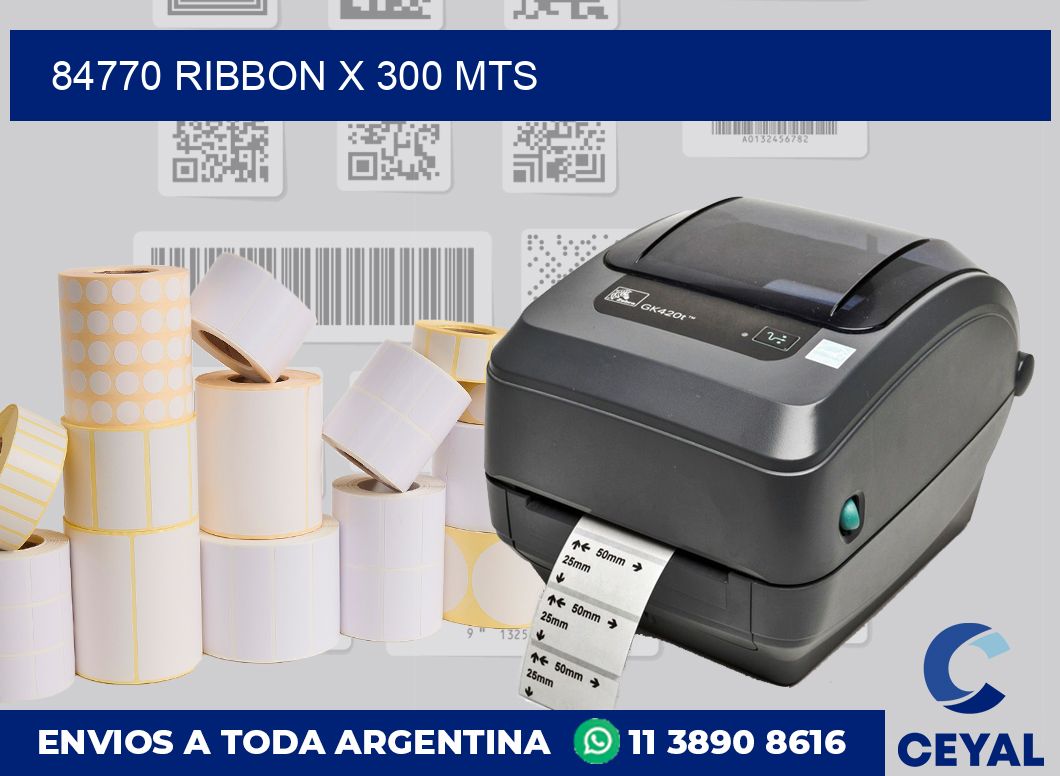 84770 ribbon x 300 mts