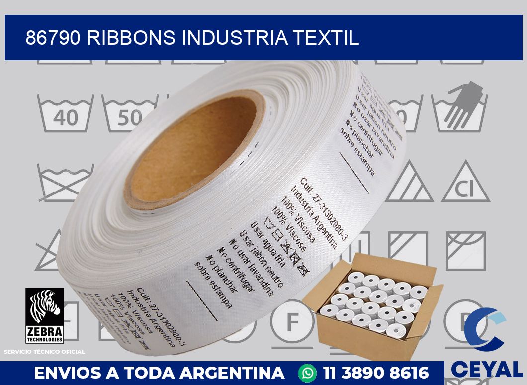 86790 ribbons industria textil