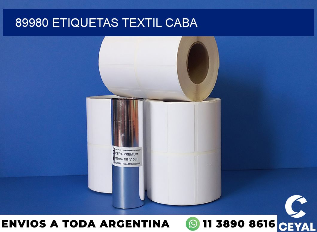89980 etiquetas textil caba
