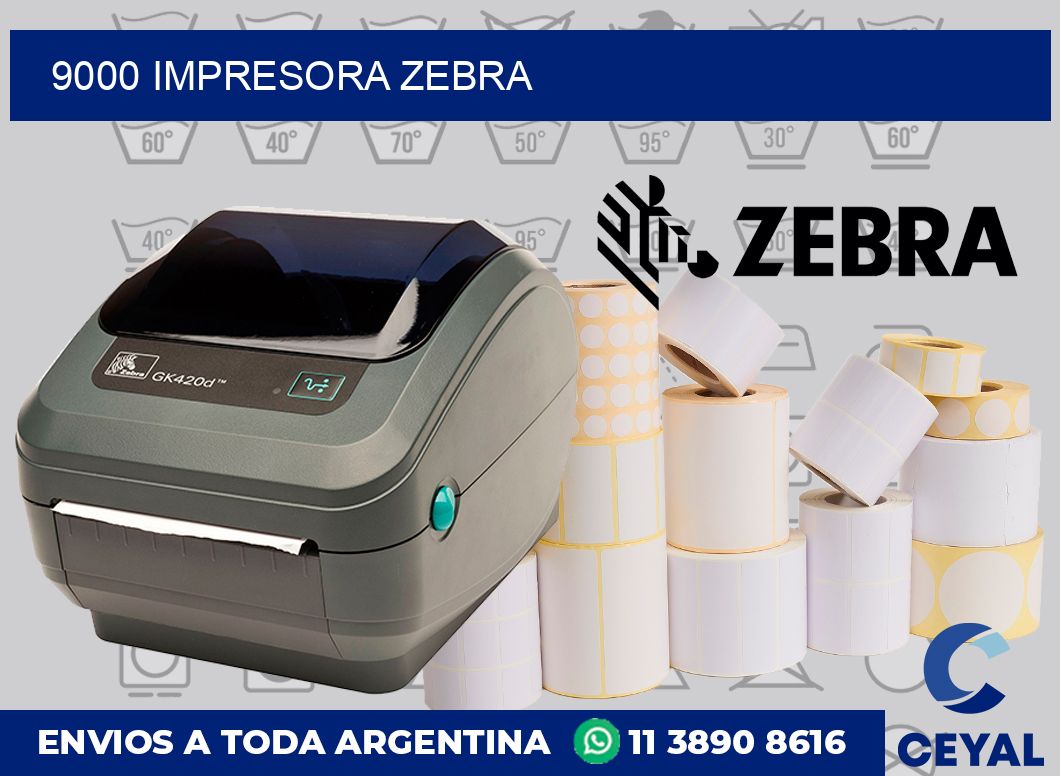 9000 Impresora Zebra