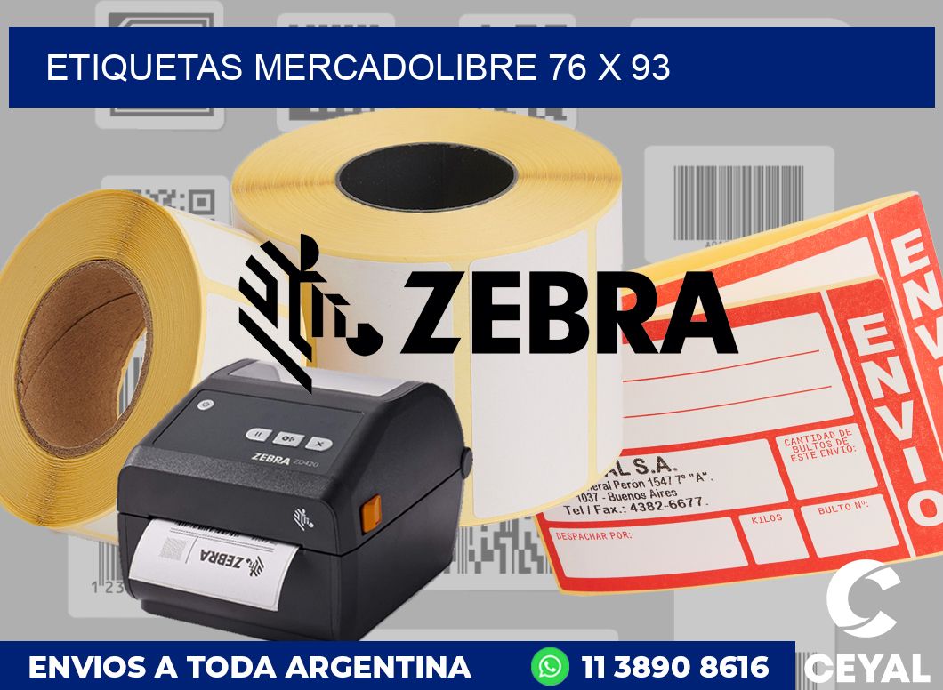 etiquetas mercadolibre 76 x 93