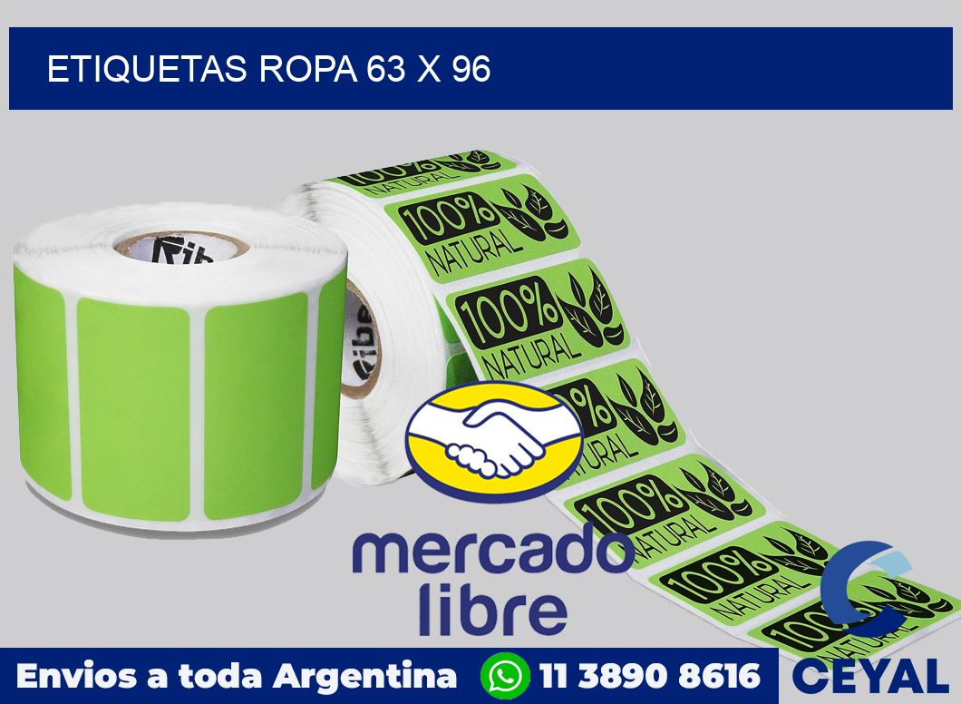etiquetas ropa 63 x 96