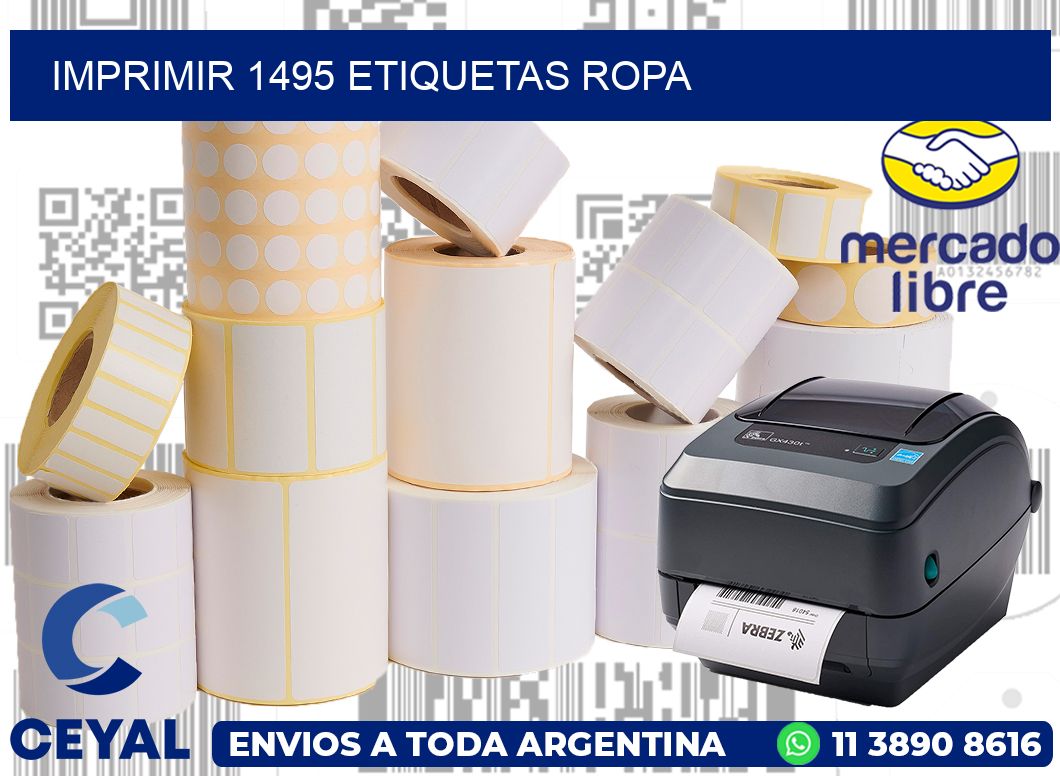 imprimir 1495 etiquetas ropa