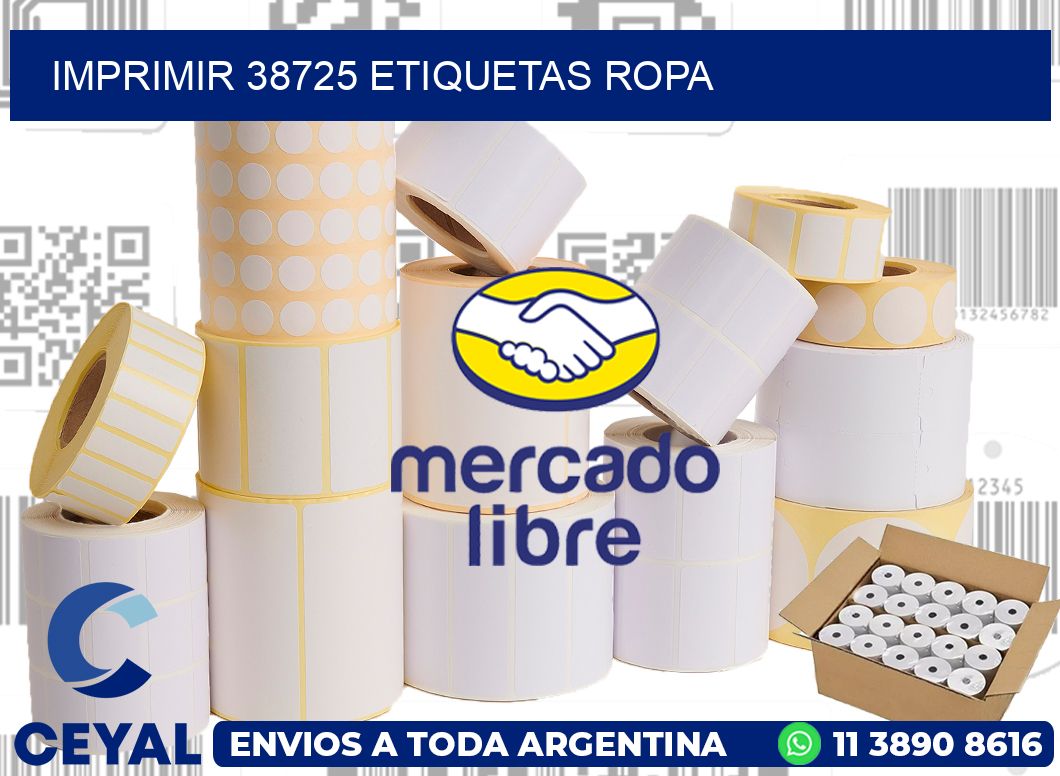 imprimir 38725 etiquetas ropa