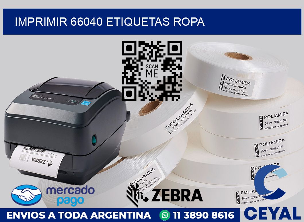 imprimir 66040 etiquetas ropa