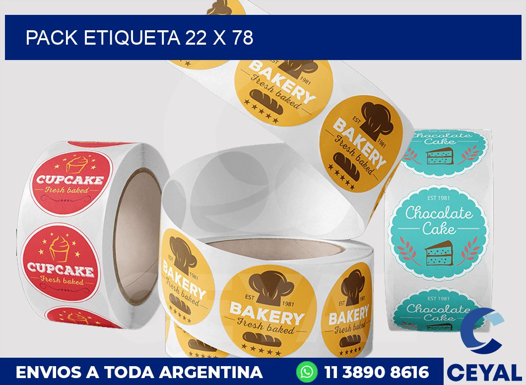 pack etiqueta 22 x 78