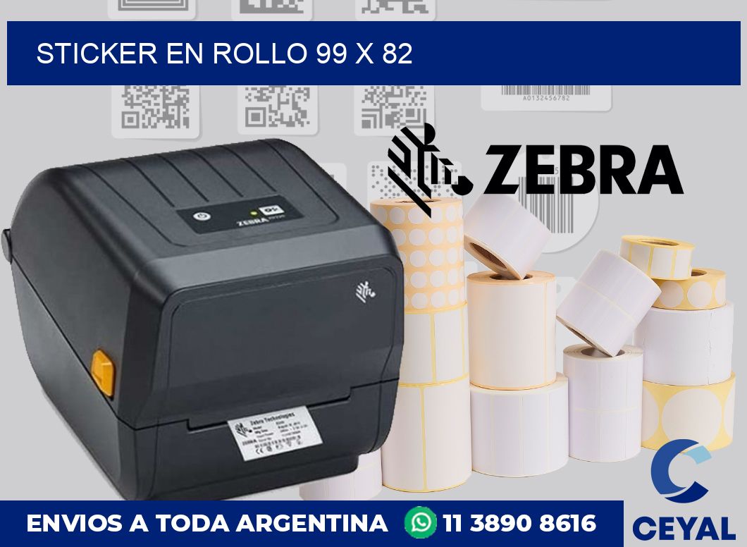 sticker en rollo 99 x 82