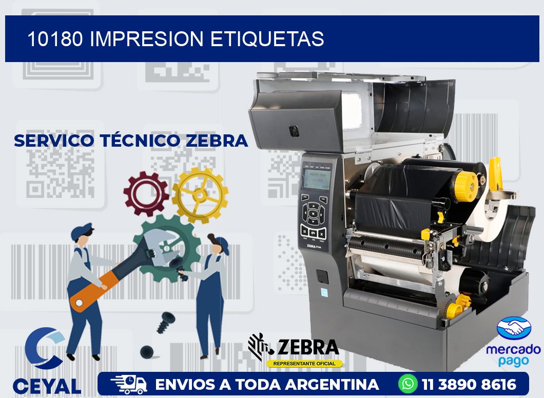 10180 IMPRESION ETIQUETAS