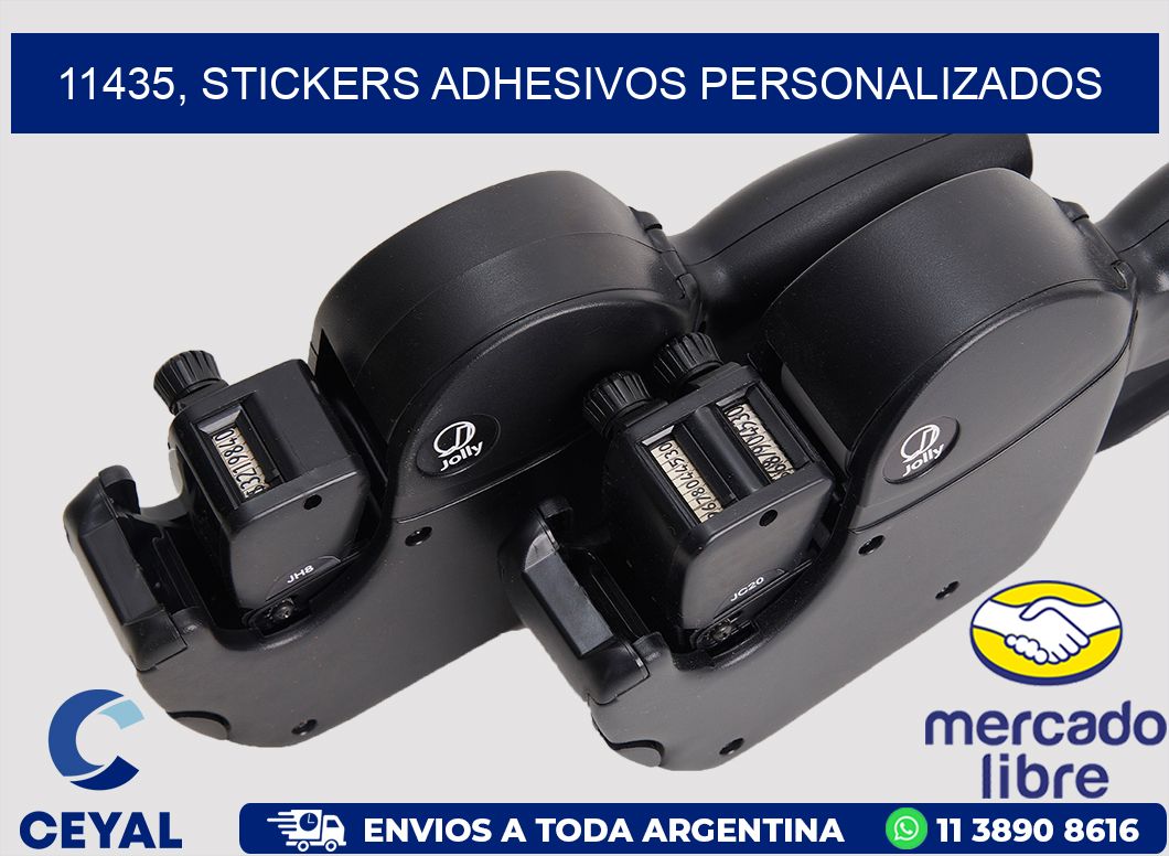 11435, stickers adhesivos personalizados